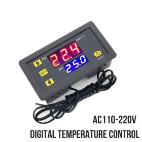 AC110-220V Probe line 20A Digital Temperature Control LED Display Thermostat With Heat/Cooling Control Instrument