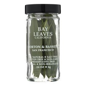 Morton And Bassett Bay Leaves - .5 Oz - Case Of 3