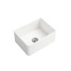 Inch White Farmhouse Sink Deep Apron Sink Undermount Farmhouse Kitchen Sink Single Farm Sink