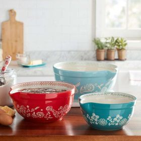 Mazie 3-Piece Ceramic Mixing Bowl Set