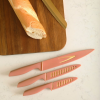 Just Feed Me by Jessie James Decker 5-Piece Knife Set, Terracotta Rose and Gold