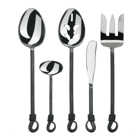 Gourmet Settings Twist N Shout 5 Piece Serving Set