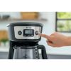 Mr. Coffee 12-Cup Programmable Coffee Maker - Black/Stainless Steel