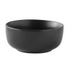 Alessandra Matte Black 12-Piece Stoneware Dinnerware Set