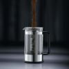 34 oz Kenya French Press Coffeemaker, Stainless Steel