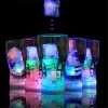 12pcs New Year Colorful Magic Glowing Ice Cubes; Which Can Be Used For Bathroom Water Play Toys; Birthday Party; Room Decoration; Home Decoration; Sce