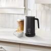 4-in-1 Milk Frother + Steamer - Black