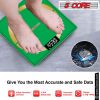 5 Core Scales for Body Weight Fat Bathroom Scale Smart Digital Bluetooth Weighing BMI bascula digital de peso y grasa corporal 400 lbs - BBS 03 B SG