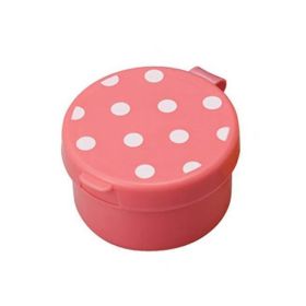 1pc Seasoning Bottle Mini Tomato Sauce Salad Container Sauce Can; Household Kitchen Seasoning Can (Color: pink)