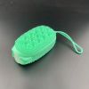 Silicone Bath Brush, Exfoliating Body Scrub Brush, Double-Sided Silicone Bath Massage Brush, For Skin Exfoliation And Skin Cleansing