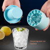 Ice Bucket Cup Mold Ice Cubes Tray Food Grade Quickly Freeze Silicone Ice Maker Creative Design Ice Bucket Whiskey Beer Maker