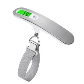 50kg x 10g Digital Luggage Scale Portable Electronic Scale Weight Balance suitcase Travel Hanging Steelyard Hook scale (Color: B, Ships From: China)