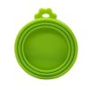 1pc 3 In 1 Reusable Food Storage Keep Fresh Tin Cover Cans Cap Pet Can Box Cover Silicone Can Lid Hot Kitchen Supply Mould Proof Hot