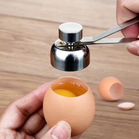 1pc; 304 Stainless Steel Egg Opener (size: Egg opener)