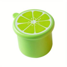 1pc Ice Cube Mold Freeze Ice Tray Silicone Ice Box Food Grade Food Supplement Refrigerator Tool Freezing Household Small Box With Lid (Material: Silicone+PE, Color: green)