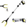 Foldable Grabber With 360¬∞ Swivel Clip, Trash Claw Grabber Tool