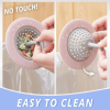 Portable Silicone Strainer Waste Plug Sink Filter Bathroom Shower Drain Sink Drains Cover Sink Colander Sewer Hair Strainer