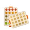 1pc 20 Cavity Jelly Tray; Food Grade Nonstick Silicone Mold; Pudding Fruit Ice Cube Mold; Kitchen Cooking Tools