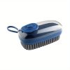 1pc; Multifunctional Hydraulic Cleaning Brush; Kitchen Washing Pot Brush; Household Cleaning Brush Three-piece Set Laundry Brush; Automatic Dosing Bru