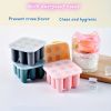 1pc New Product 9 Linked Ice Column Mold Silicone Small Ice Strip Ice Cube Mold With Lid DIY Filling Bottle Easy Release Mold