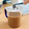 1pc Food Grade Silicone Cup Lid Mug Covers; Anti-dust Leak-proof Cup Coffee Mug Cover; Airtight Seal Lids Cap; Drink Cup Covers For Hot And Cold Bever