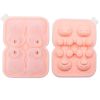 1pc Cute Teddy Bear Ice Cube Making Mold; Splash-proof And Easy To Fall Off; For Refrigerator With Container; Cute Bear Ice Cube Tray; To Make Frozen