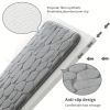 1pc Memory Foam Bath Rug, Cobblestone Embossed Bathroom Mat, Rapid Water Absorbent And Washable Bath Rugs, Non-Slip, Thick, Soft And Comfortable Carpe