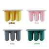 1pc New Product 9 Linked Ice Column Mold Silicone Small Ice Strip Ice Cube Mold With Lid DIY Filling Bottle Easy Release Mold