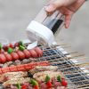 Four-in-one Sauce Sub-bottling; Creative Outdoor Barbecue Portable Transparent Seasoning Box