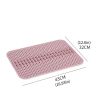 1pc Kitchen Silicone Drain Mat; Kitchen Sink Protection Anti-Scratch Mat; Non-Slip Card Bowl Card Position Mat; 16.93*12.6inch