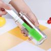 Silicone Cleaning Bottle Brush Silica Gel Cleaning Brush Bottle Cup Cleaning Brush for Glass Cup Thermos Coffee Mug Long Handle Dishwashing Tool