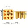 1pc New Product 9 Linked Ice Column Mold Silicone Small Ice Strip Ice Cube Mold With Lid DIY Filling Bottle Easy Release Mold