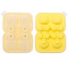 1pc Cute Teddy Bear Ice Cube Making Mold; Splash-proof And Easy To Fall Off; For Refrigerator With Container; Cute Bear Ice Cube Tray; To Make Frozen