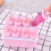 1pc Food Grade Silicone Popsicle Ice Cream Mold Homemade Box Home Ice Cream Stick Ice Tray Grinding Ice Cube Popsicle Mold