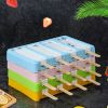 1pc Plastic PP Flat Lying Multi-layer Stacking With Dust-proof Cover; Ice Cream Mold; Homemade Ice Cream Mold