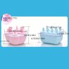 1pc Food Grade Silicone Popsicle Ice Cream Mold Homemade Box Home Ice Cream Stick Ice Tray Grinding Ice Cube Popsicle Mold